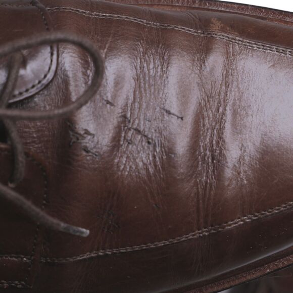 Mezlan Fiore Men's 9.5W Black Leather Split Toe Derby Dress Shoes Made in Spain - Picture 5 of 16